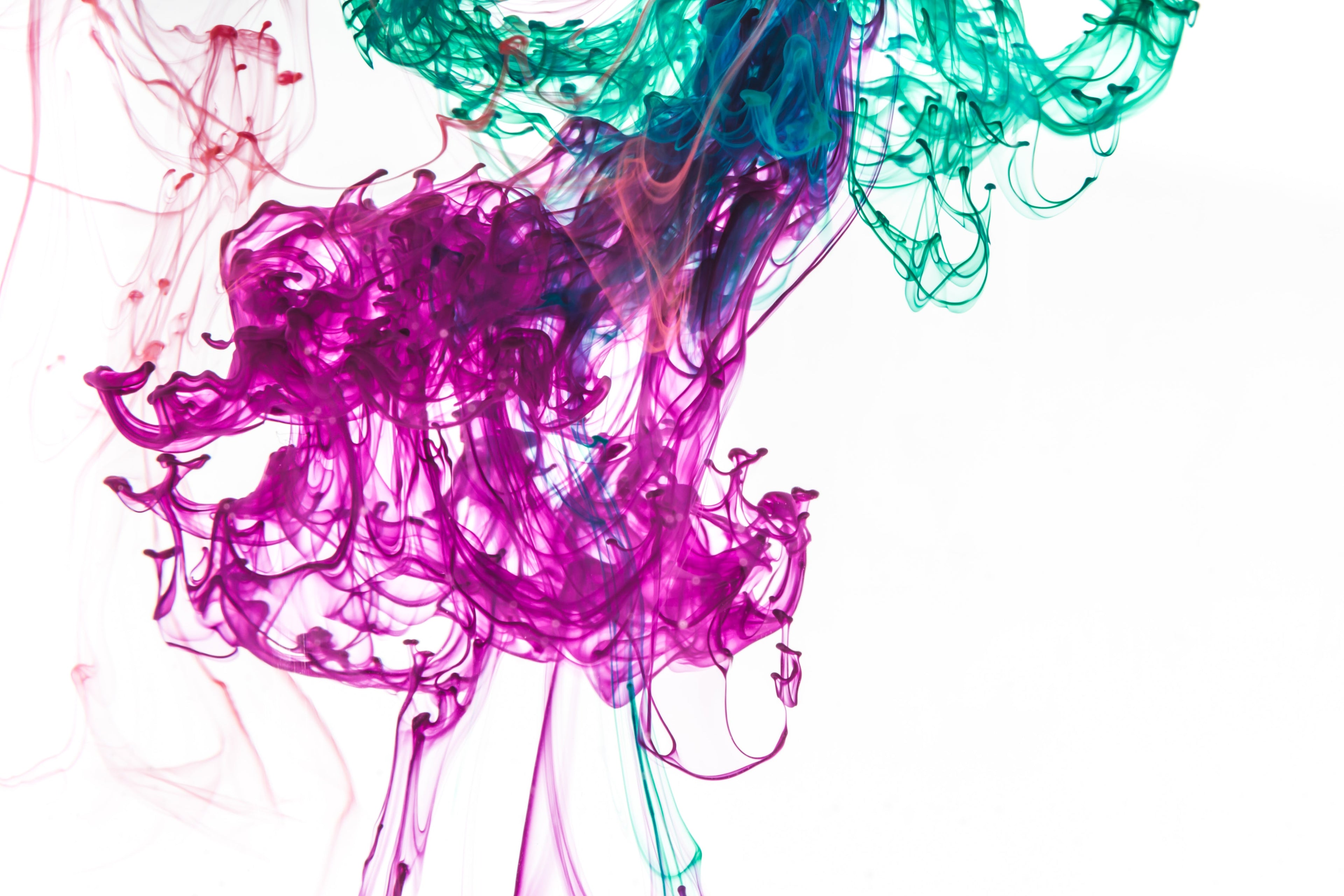 purple-and-green-ink-lines
